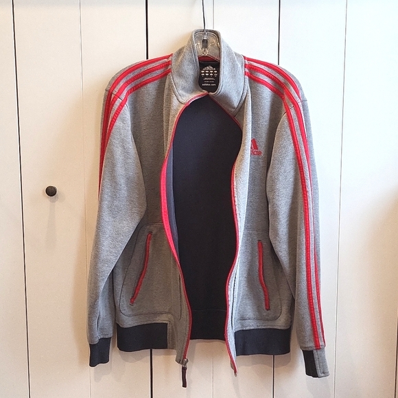 Adidas Zip-Up Warm up Jacket - Men's Small - Picture 2 of 6